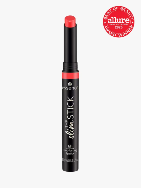 Essence Makeup The Slim Stick in branded component with best of beauty 2025 seal in the top right corner