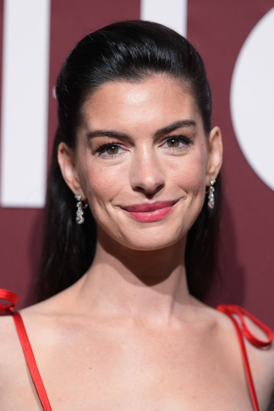 Anne Hathaway at the WWD Honors held at Cipriani South Street on October 28 2025 in New York New York.